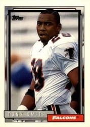 1992 Topps Base Set Tony Smith #735 card