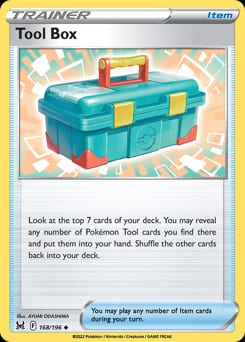 Lost Origin Tool Box #168 card