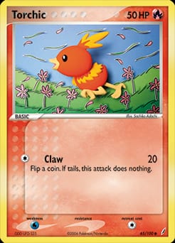 Crystal Guardians Torchic #65 card
