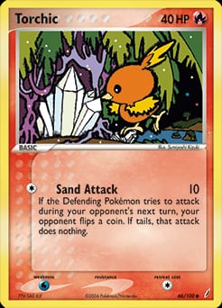 Crystal Guardians Torchic #66 card
