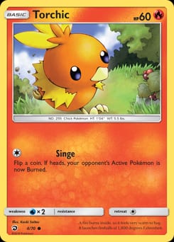 Dragon Majesty Torchic #4 card