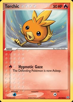 Emerald Torchic #69 card