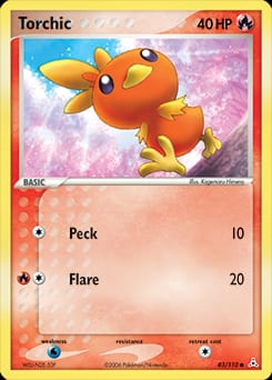 2006 Holon Phantoms Torchic #83 card