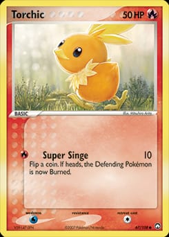 Power Keepers Torchic #67 card