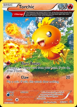 Primal Clash Torchic #26 card
