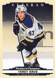 2022-23 Parkhurst Champions Base Set Torey Krug #26 card