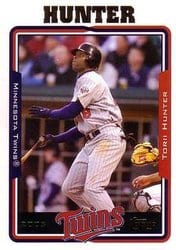 2005 Topps Base Set Torii Hunter #3 card