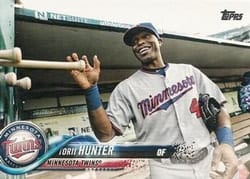 2018 Topps Update Base Set Torii Hunter #US38b card