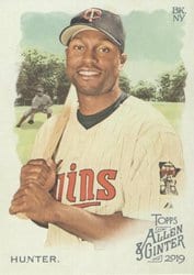 2019 Topps Allen & Ginter Base Set Torii Hunter #130 card