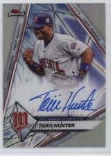 2022 Finest Moments Autographs Torii Hunter #FMA-TH card