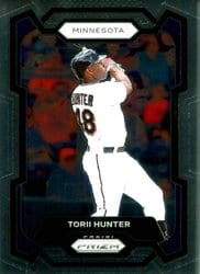 2024 Panini Prizm Base Set Torii Hunter #28 card