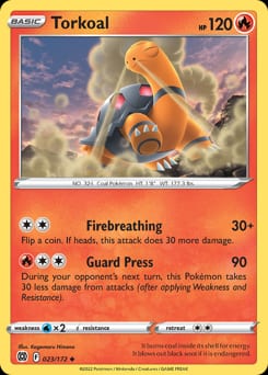 Brilliant Stars Torkoal #23 card