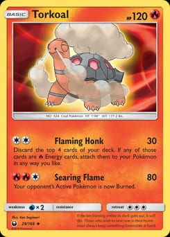 Celestial Storm Torkoal #29 card