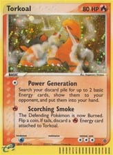 2003 Dragon Torkoal #12 card
