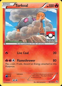 Flashfire Torkoal #16 card