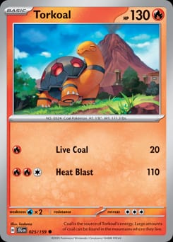 Journey Together Torkoal #25 card