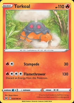 Lost Origin Torkoal #23 card