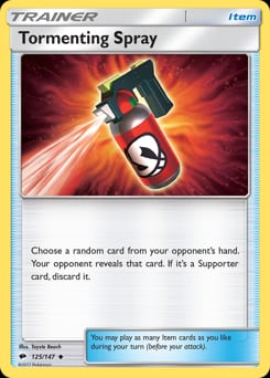Burning Shadows Tormenting Spray #125 card