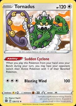 2022 Brilliant Stars Tornadus #126