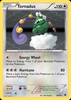 Emerging Powers Tornadus #89 card