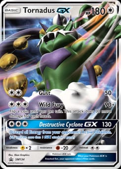 SM Black Star Promos Tornadus-GX #SM134 card