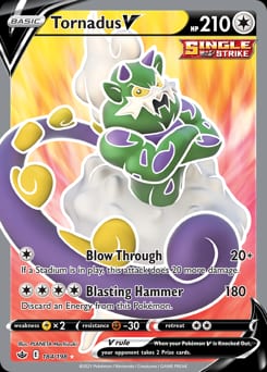 Chilling Reign Tornadus V #184 card
