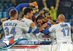 2018 Topps Base Set Toronto Blue Jays #584 card
