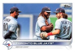 2022 Topps Base Set Toronto Blue Jays #109 card