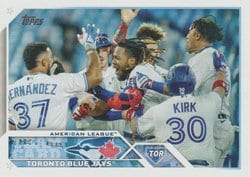 2023 Topps Base Set Toronto Blue Jays #84 card