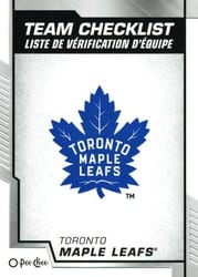 2020-21 O-Pee-Chee Base Set Toronto Maple Leafs #577 card