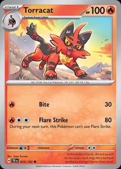 Temporal Forces Torracat #33 card
