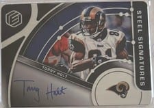 2022 Panini Elements Steel Signatures Torry Holt #SS-TOH card