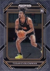2023 Panini Prizm Draft Picks Base Set Tosan Evbuomwan #11 card