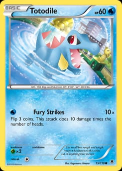 Phantom Forces Totodile #15 card