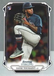 2019 Bowman Sterling Base Set Touki Toussaint #BSR-81 card