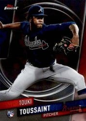 2019 Finest Base Set Touki Toussaint #88 card