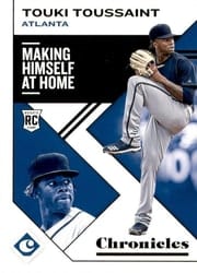 2019 Panini Chronicles Base Set Touki Toussaint #41 card