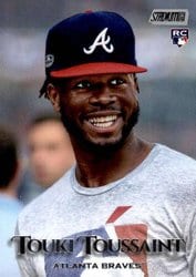 2019 Stadium Club Base Set Touki Toussaint #3 card