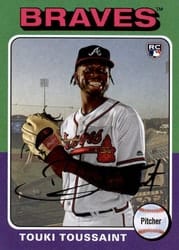 2019 Topps Archives Base Set Touki Toussaint #141 card