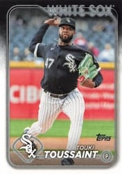 2024 Topps Base Set Touki Toussaint #385 card