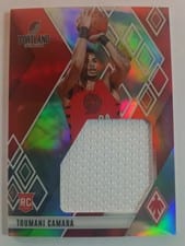 2023-24 Panini Phoenix Rookie Jumbo Memorabilia Toumani Camara #RJM-TOU card