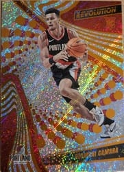 2023-24 Panini Revolution Base Set Toumani Camara #147 card