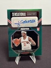 2023 Panini Prizm Draft Picks Sensational Signatures Toumani Camara #SS-TCM card
