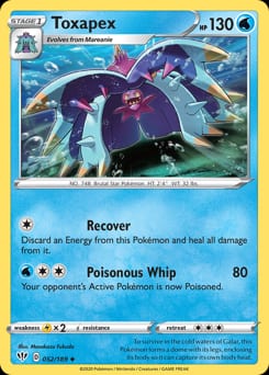 Darkness Ablaze Toxapex #52 card