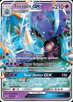 Guardians Rising Toxapex-GX #57 card
