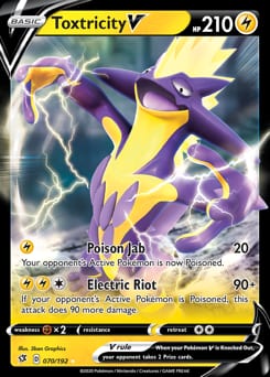 Rebel Clash Toxtricity V #70 card