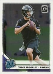 2019 Donruss Optic Base Set Trace McSorley #196 card