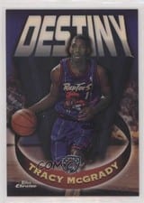 1997 Topps Chrome Destiny Tracy McGrady Refractor #D6 card