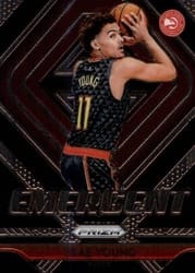 2018-19 Panini Prizm Emergent Trae Young #5 card