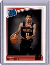 2018 Panini Donruss Trae Young #198 card